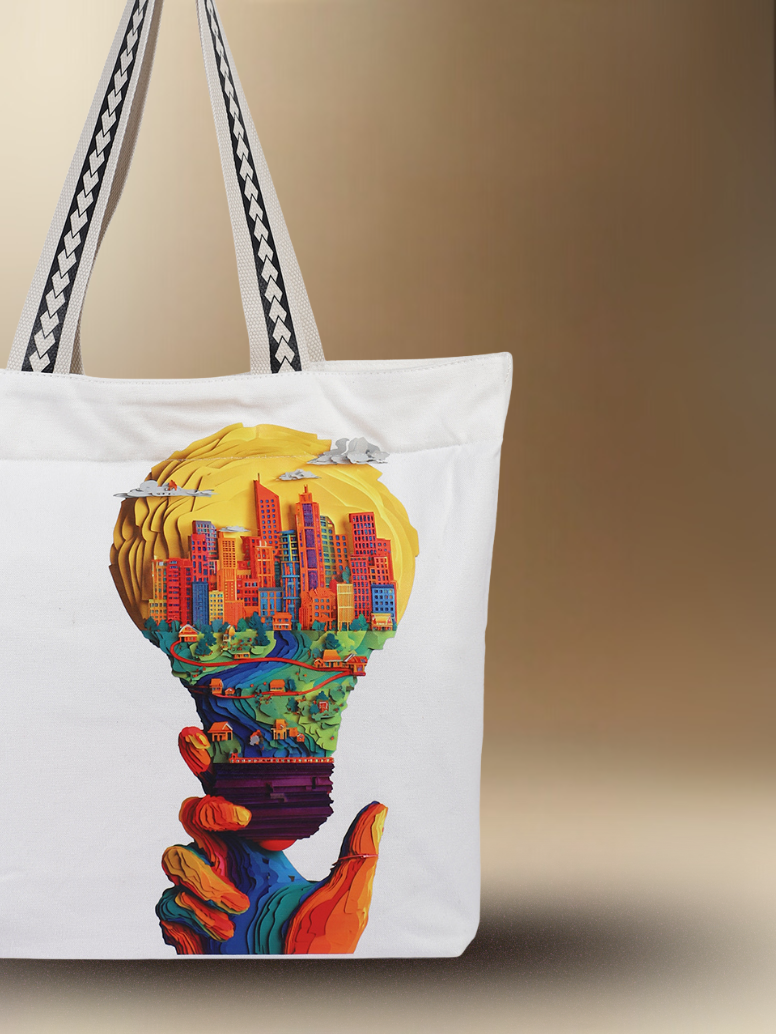 On The Move Tote | Save Electricity