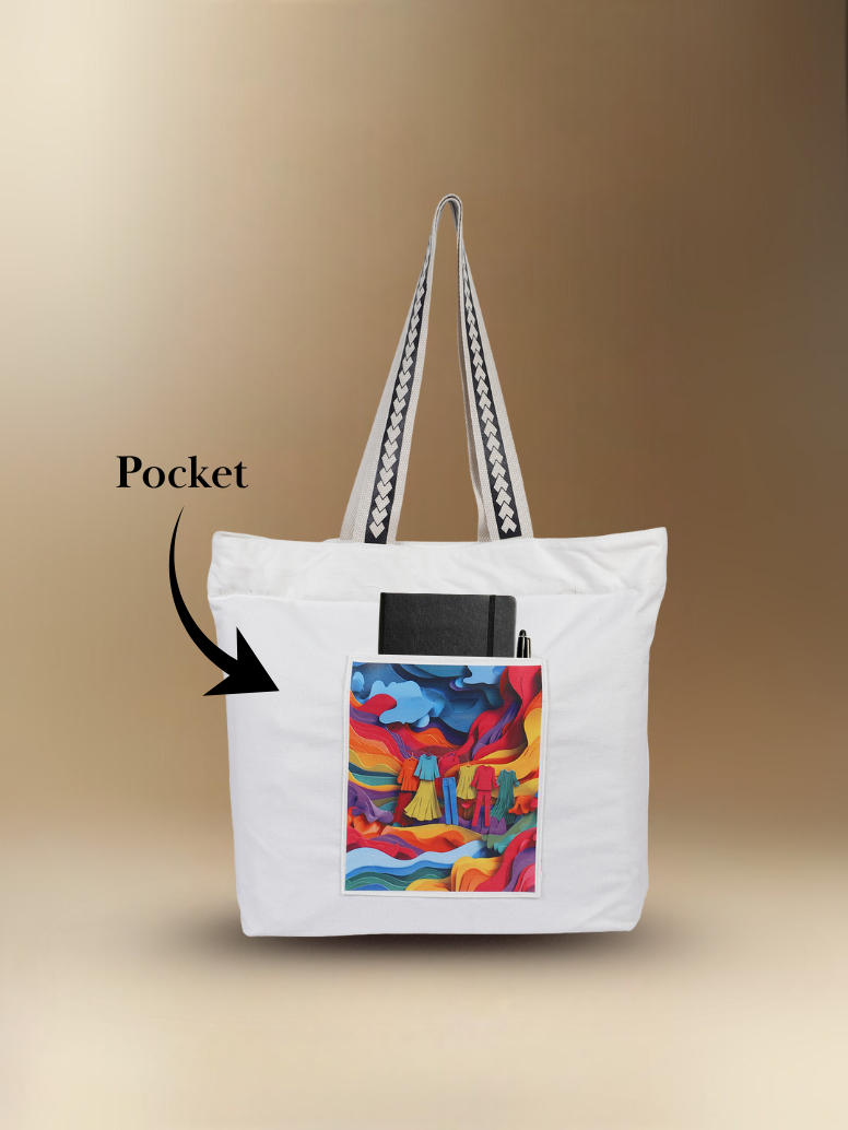 On The Move Tote | Textile Waste