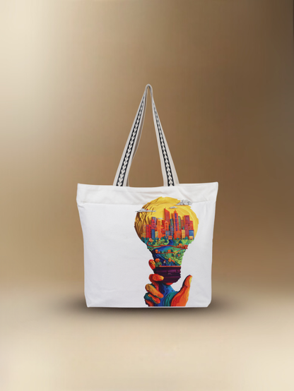 On The Move Tote | Save Electricity