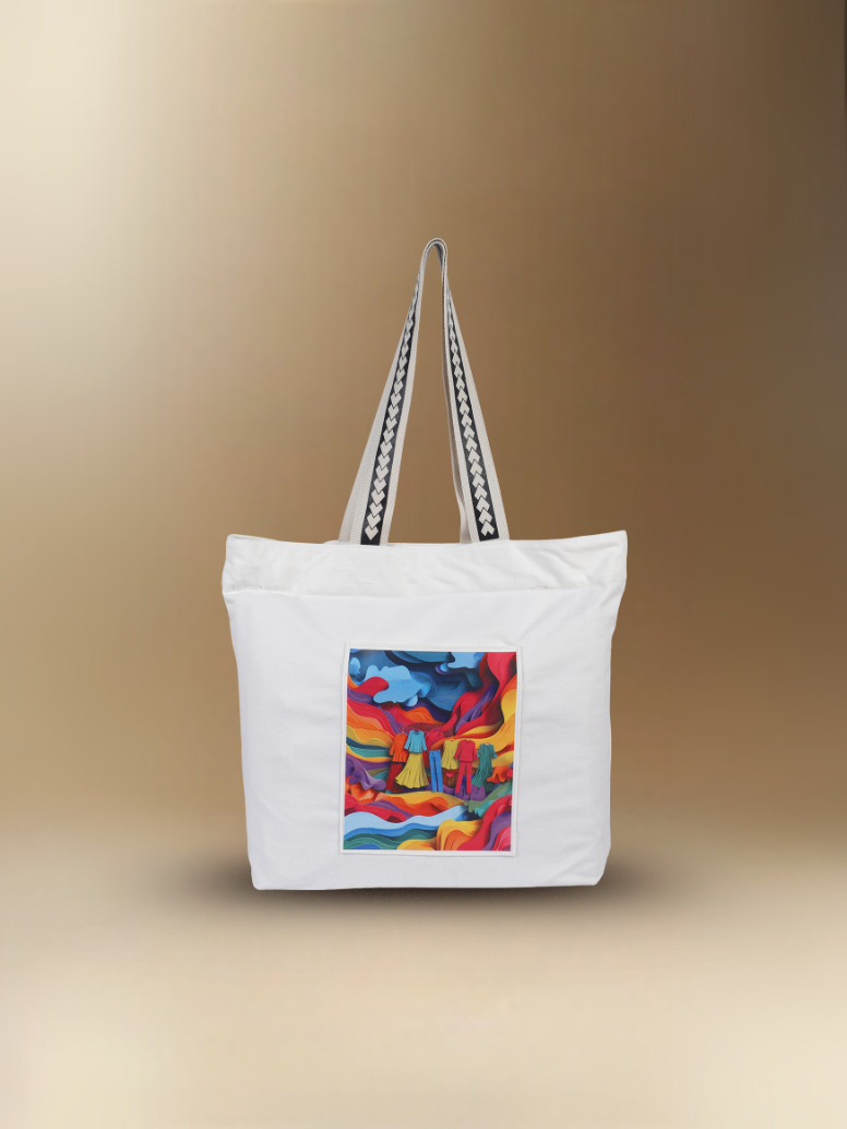 On The Move Tote | Textile Waste